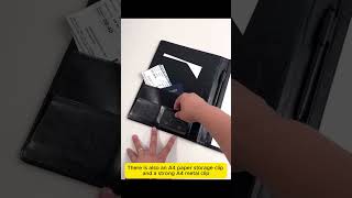 🥳🥳New Magnetic Leather Portfolio Binder