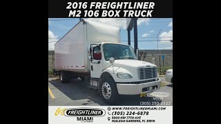 2016 Freightliner M2 106 Box Truck