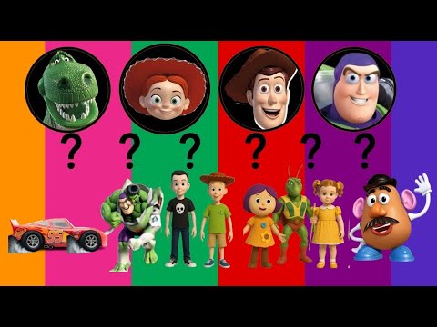 Looking for Disney Pixar Toy Story 3 Woody, Buzz Lightyear, jessie, Mr. Potato Head, Slinky Dog, Rex