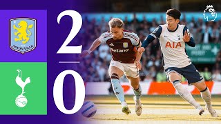 Aston Villa 2-0 Tottenham Hotspur | Premier League Highlights
