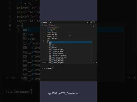 💻Learn C :Swap value of two variable in |C|#clanguage #program #coding #shorts #trendingvideos