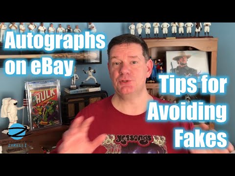 Collectibles Chat Episode 13: How to buy autographs on eBay - Tips for avoiding fakes.