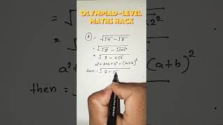 🔥📐Olympiad Maths Challenge #viral  #MathShorts #MathTips #shorts #LearnMath #MathTricks