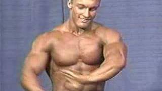 Bodybuilder Mike Winters Posing 1991