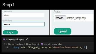 Lab  Web shell upload via obfuscated file extension
