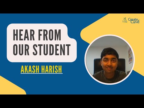 Akash's Experience: Personalized Learning at Create Curve