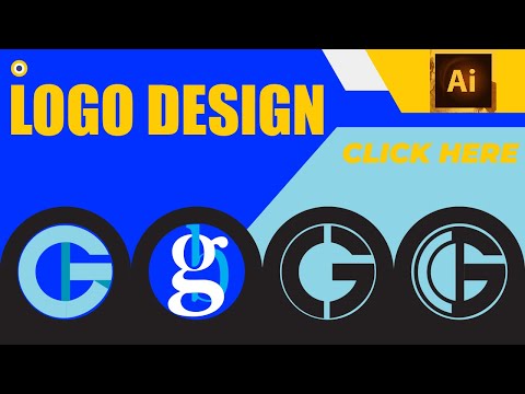 Logo Design - Illustrator Easy Logo Design | Letter GB Logo Design In Illustrator | Logo easy trip