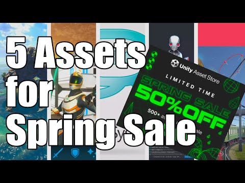 5 Top Assets for Spring Sale 2022 on the Unity Asset Store