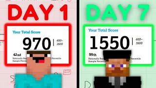 How to Save Your SAT Score in 7 Days