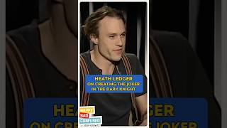 Heath Ledger talks about creating his Joker in THE DARK KNIGHT