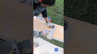 Glove Tips for Tile Work - #shorts #homerepairtutor #brandpartner