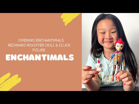 Enchantimals Redward Rooster Doll & Cluck Figure 🐓