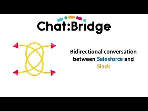 ChatBridge for Salesforce and Slack - Quick Tour Aug 13, 2019