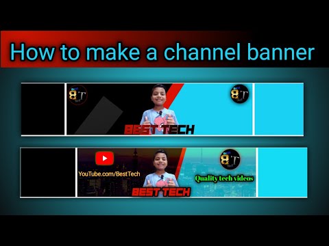 How to make a channel banner in 5 minutes