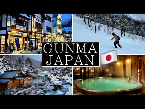 JAPANS BEST HOT SPRING Town: Kusatsu Onsen - 4 Days in GUNMA, Travel Vlog