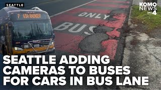 King County Metro testing cameras on buses to monitor lane violations on busy routes