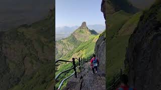 Ratangad fort♥️🌿👣🎉🚩🤩🔥🍀⛱️ #ratangadfort #travel #unescosite #ratangad