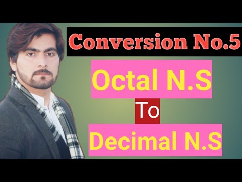 5. How to Convert Octal to Decimal N.S || Conversion in DLD || Hindi/Urdu Tutorial