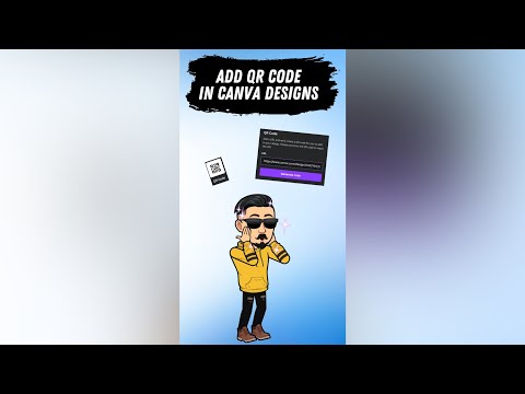 How to generate Qr Codes in Canva | Add Qr Code in your design in canva | Canva tips & tricks