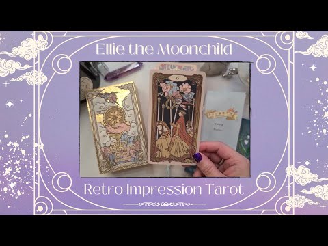 Retro Impression Tarot ~ Deck Unboxing