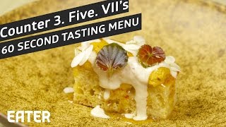 Perfect Plates Is Why Counter 3.Five.VII In Austin Only Offers Tasting Menus
