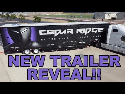 Trailer Reveal - Cedar Ridge Raider Band + Color Guard