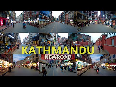 🇳🇵 Kathmandu NEWROAD Clean and Empty COMMERCIAL Streets After NO PARKING Mayor BALEN Action 2024
