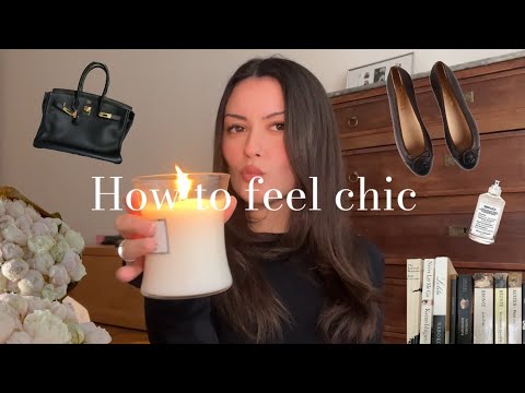 How to create a chic lifestyle | things I find chic | little luxuries you need 🦢🤍
