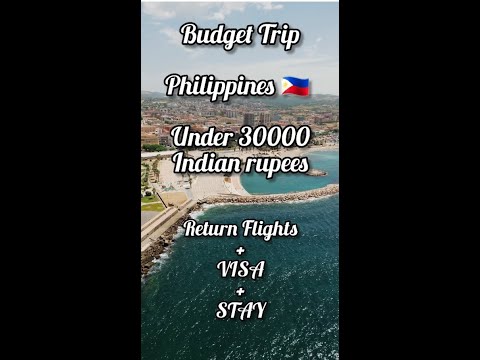 India to Philippines budget trip 2022