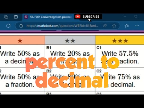 Percentages to Decimals in Python