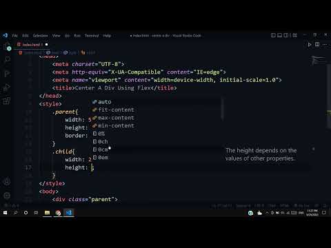 Center a div Using Display Flex | HTML | CSS #shorts