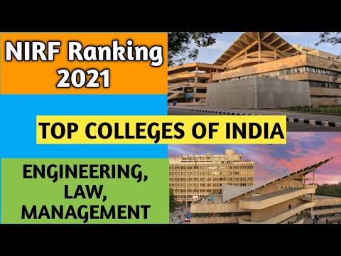 NIRF Ranking 2021 Top Colleges of India