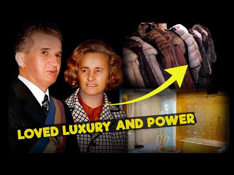 Precious luxury goods of Nicolae and Elena Ceausescu