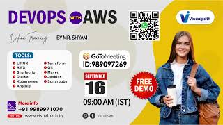 Visualpath Upcoming Free Demos | +91-99889971070