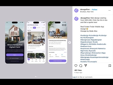 Flutter Slicing UI, Real Estate Finder | Part 1 Login Screen