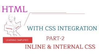 How to use Inline and Internal CSS with HTML