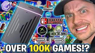 This 12TB Plug & Play Drive Has Over 100,000+ Games… Including Nintendo Switch Xbox & PS3!?
