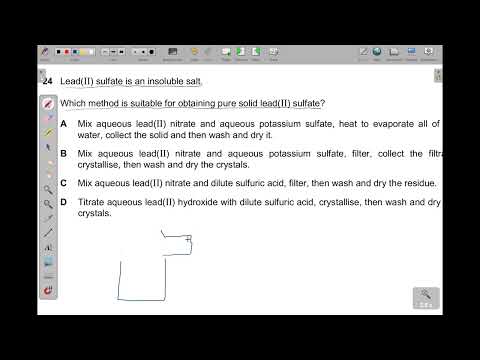 0620/22/F/M/25 - QNS 23 & 24 --- IGCSE EXTENDED CHEMISTRY PAPER 22 FEB/MAR 2025
