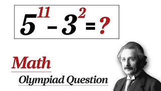 No Calculator Allowed | Math Olympiad Question