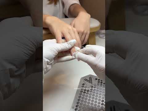 Russian manicure technique tutorial step by step  #russianmanicure #nailtutorial #manicuretutorial
