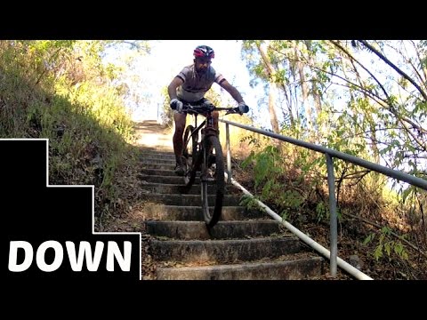How to Ride Down Stairs on a Mountain Bike: The 4 Key Tips
