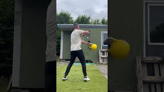 #kettlebelljuggling classic elements at 16kg