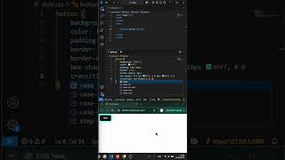 Make Your Button GLOW with Pure CSS! (No JS Needed) #CSSGlow #FrontendShorts #LearnCSS #UIeffects