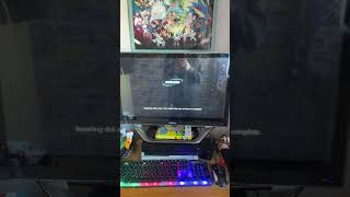 The PC is probably fried at this point