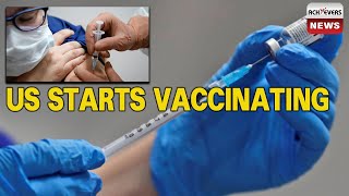 Exclusive News: US to start vaccination drive today.