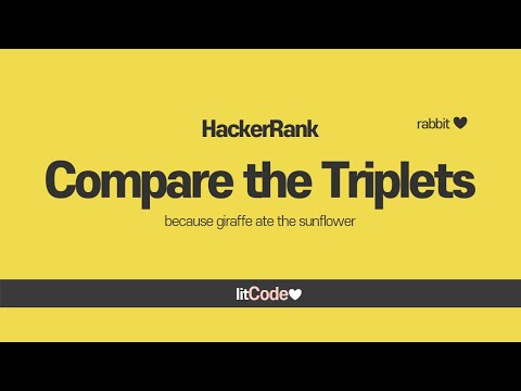 HackerRank - 3 Compare the Triplets JavaScript Explanation & Solution