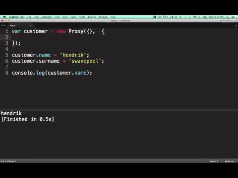 ES6: Hooking into when fields values are retrieved