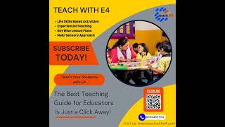 Teach your students with E4               #experientialeducation #educationsystem #practicallearning