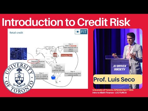 Introduction to Credit Risk - Lecture 8 APM466/MAT1856 University of Toronto
