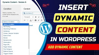 How to add dynamic content in WordPress website | How to Insert dynamic content into WordPress page